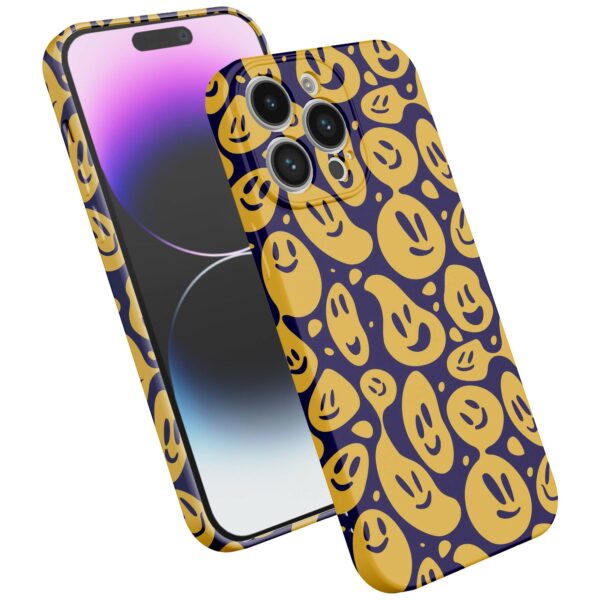 smileys opdruk_iPhone 14 Pro Max telefoonhoesje met volledige rondom bedrukking (2)