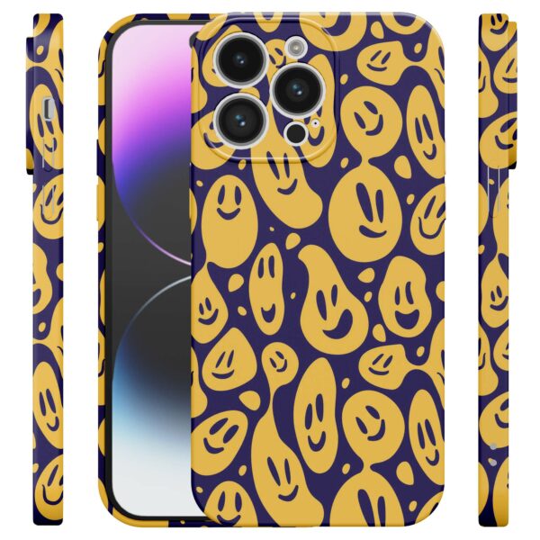 smileys opdruk_iPhone 14 Pro Max telefoonhoesje met volledige rondom bedrukking (4)