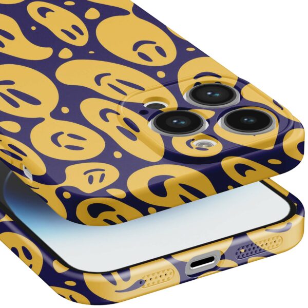 smileys opdruk_iPhone 14 Pro Max telefoonhoesje met volledige rondom bedrukking (5)