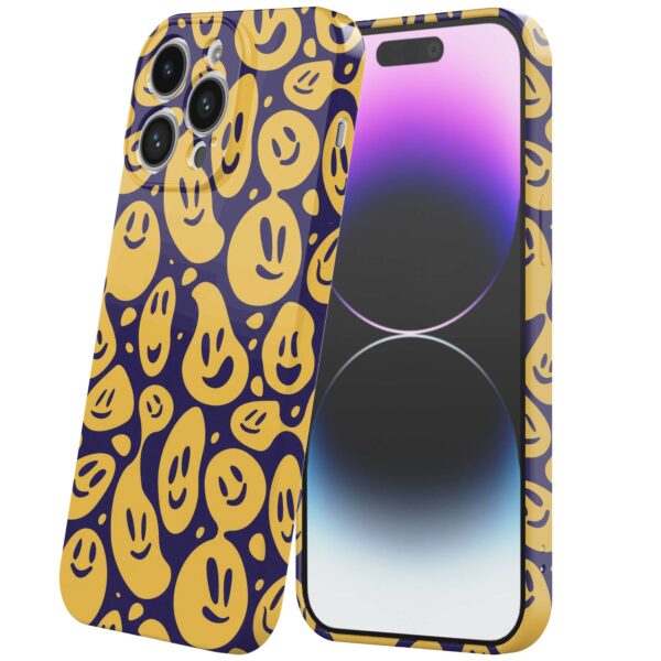 smileys opdruk_iPhone 14 Pro Max telefoonhoesje met volledige rondom bedrukking (6)