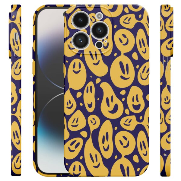 smileys opdruk_iPhone 14 Pro telefoonhoesje met volledige rondom bedrukking (4)
