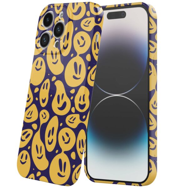 smileys opdruk_iPhone 14 Pro telefoonhoesje met volledige rondom bedrukking (6)