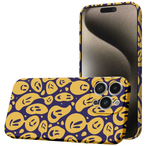 smileys opdruk_iPhone 15 Pro Max telefoonhoesje met volledige rondom bedrukking (1)