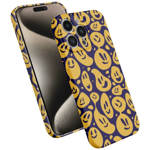 smileys opdruk_iPhone 15 Pro Max telefoonhoesje met volledige rondom bedrukking (2)