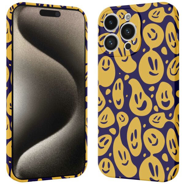 smileys opdruk_iPhone 15 Pro Max telefoonhoesje met volledige rondom bedrukking (3)