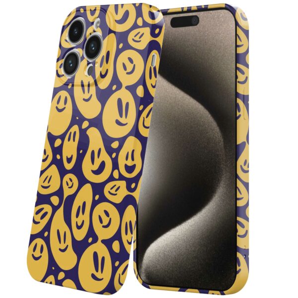 smileys opdruk_iPhone 15 Pro Max telefoonhoesje met volledige rondom bedrukking (6)