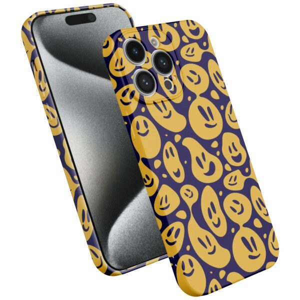 smileys opdruk_iPhone 15 Pro telefoonhoesje met volledige rondom bedrukking (2)