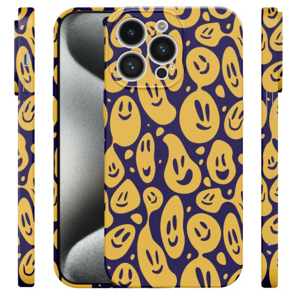 smileys opdruk_iPhone 15 Pro telefoonhoesje met volledige rondom bedrukking (4)