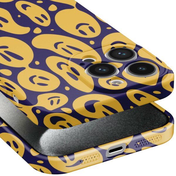 smileys opdruk_iPhone 15 Pro telefoonhoesje met volledige rondom bedrukking (5)