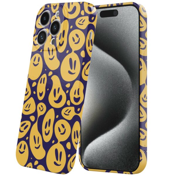 smileys opdruk_iPhone 15 Pro telefoonhoesje met volledige rondom bedrukking (6)