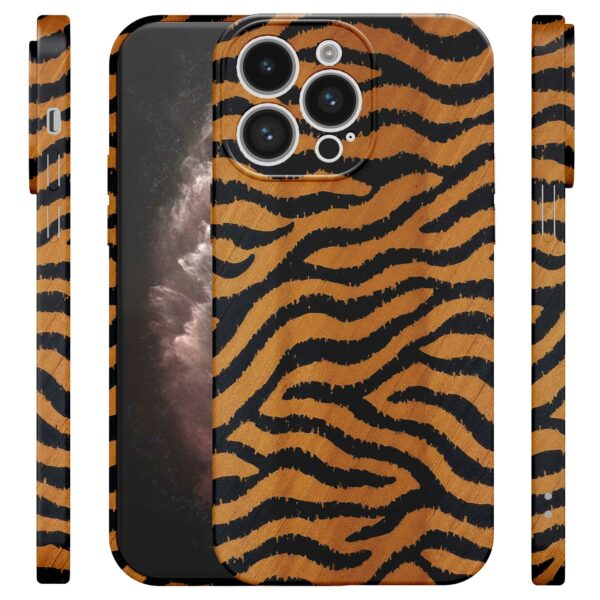 tijger en panter opdruk_iPhone 11 Pro Max telefoonhoesje met volledige rondom bedrukking (4)