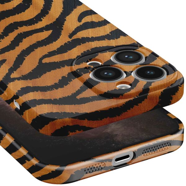 tijger en panter opdruk_iPhone 11 Pro Max telefoonhoesje met volledige rondom bedrukking (5)