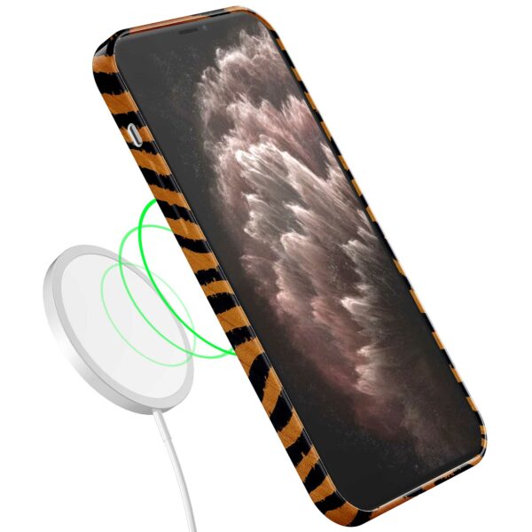 tijger en panter opdruk_iPhone 11 Pro Max telefoonhoesje met volledige rondom bedrukking (7)