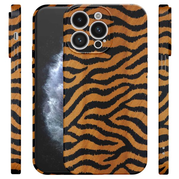 tijger en panter opdruk_iPhone 11 Pro telefoonhoesje met volledige rondom bedrukking (4)