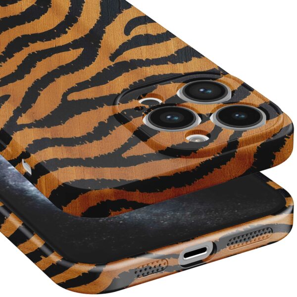 tijger en panter opdruk_iPhone 11 Pro telefoonhoesje met volledige rondom bedrukking (5)