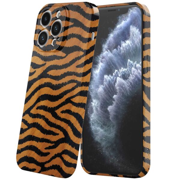 tijger en panter opdruk_iPhone 11 Pro telefoonhoesje met volledige rondom bedrukking (6)