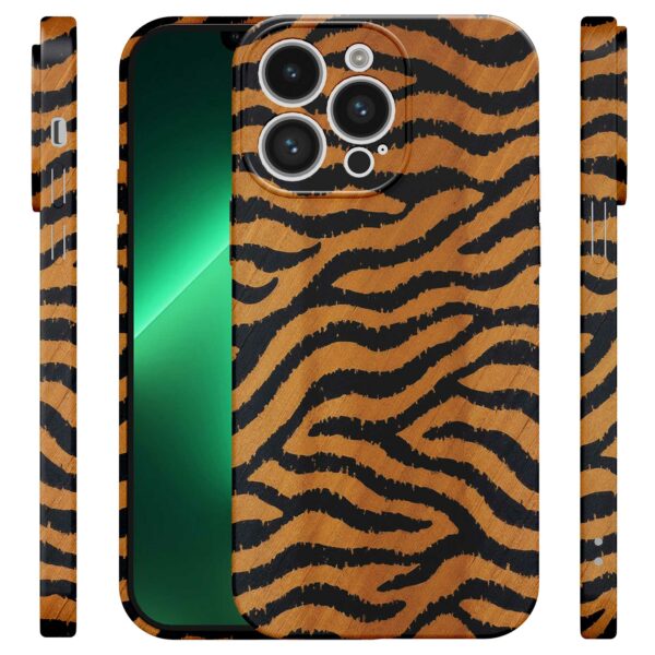 tijger en panter opdruk_iPhone 13 Pro Max telefoonhoesje met volledige rondom bedrukking (4)