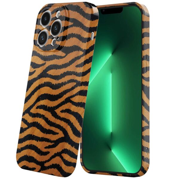 tijger en panter opdruk_iPhone 13 Pro Max telefoonhoesje met volledige rondom bedrukking (6)
