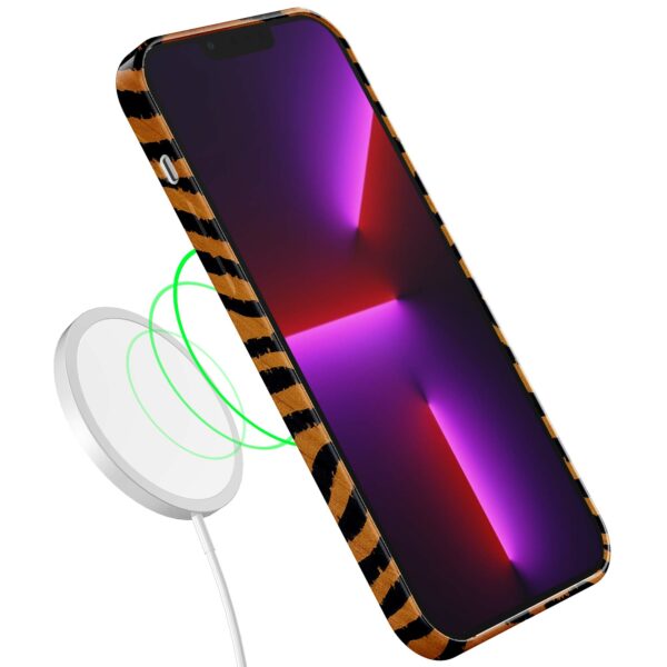 tijger en panter opdruk_iPhone 13 Pro telefoonhoesje met volledige rondom bedrukking (7)
