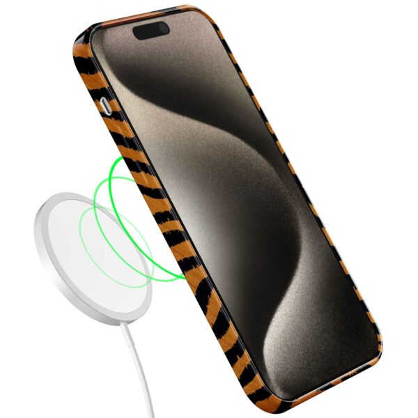 tijger en panter opdruk_iPhone 15 Pro Max telefoonhoesje met volledige rondom bedrukking (7)