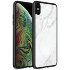 wit marmer opdruk_iPhone X-Xs telefoonhoesje (1)