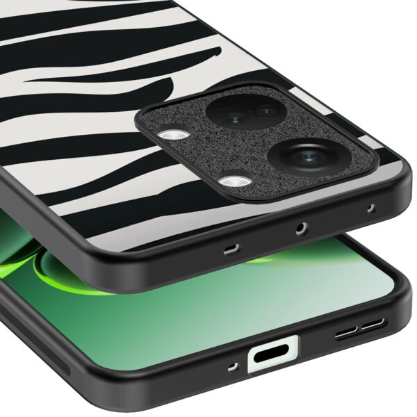 zebra opdruk_OnePlus Nord 3 Telefoonhoesje (3)