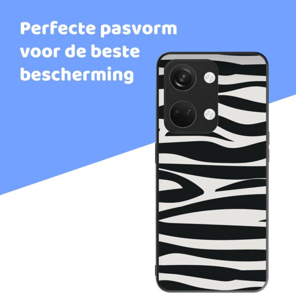 zebra opdruk_OnePlus Nord 3 Telefoonhoesje (4)