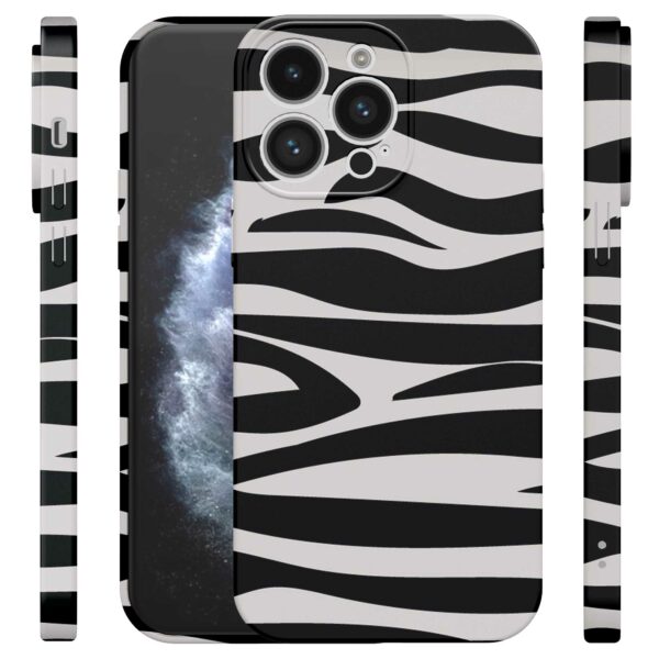 zebra opdruk_iPhone 11 Pro telefoonhoesje met volledige rondom bedrukking (4)