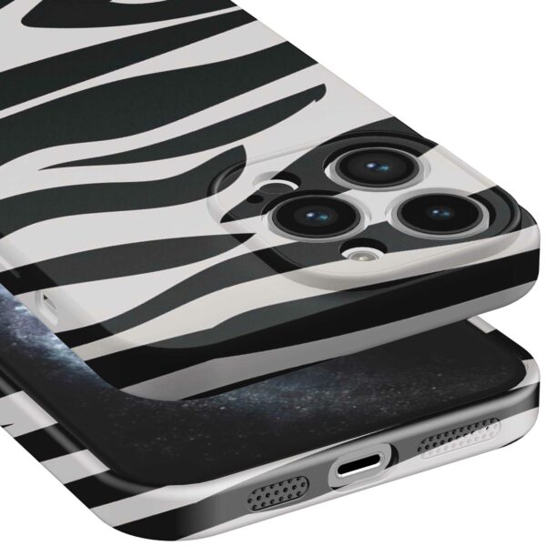 zebra opdruk_iPhone 11 Pro telefoonhoesje met volledige rondom bedrukking (5)