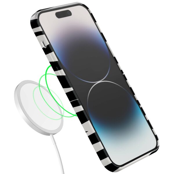 zebra opdruk_iPhone 14 Pro telefoonhoesje met volledige rondom bedrukking (7)