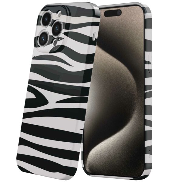 zebra opdruk_iPhone 15 Pro Max telefoonhoesje met volledige rondom bedrukking (6)