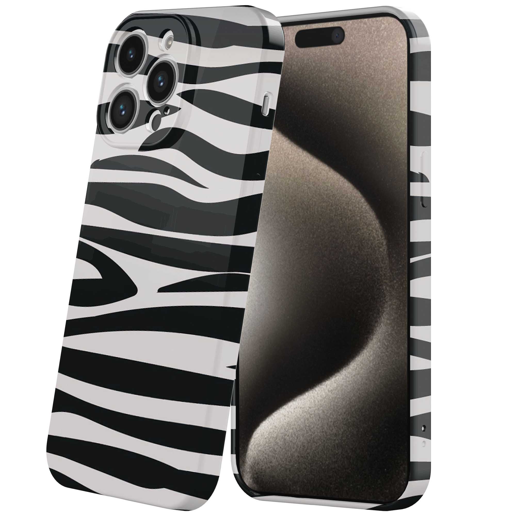 zebra opdruk_iPhone 15 Pro Max telefoonhoesje met volledige rondom bedrukking (6)