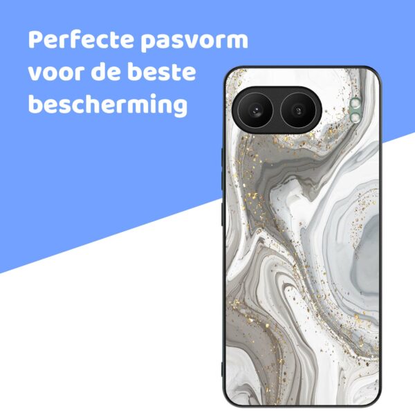 zilver marmer opdruk_OnePlus Nord 4 Telefoonhoesje (4)