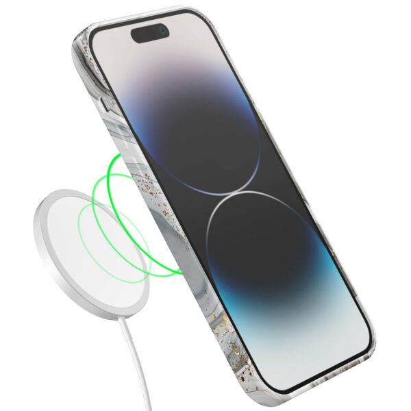 zilver marmer opdruk_iPhone 14 Pro telefoonhoesje met volledige rondom bedrukking (7)