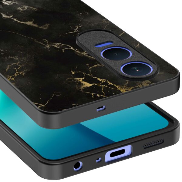zwart marmer opdruk_OnePlus Nord CE 4 Lite Telefoonhoesje (3)