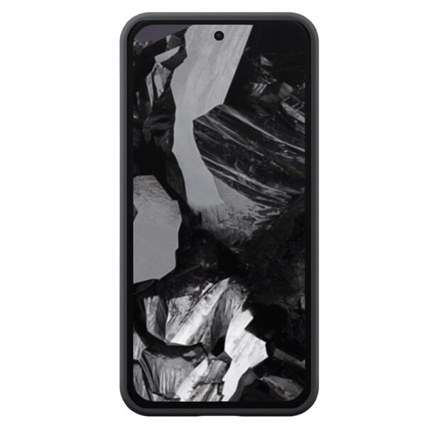 Google PIxel 8A telefoonhoesje siliconen zwart (1)