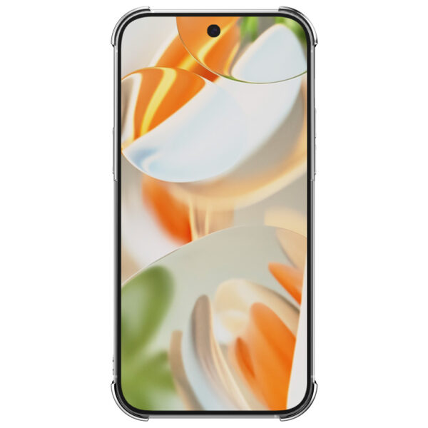 Google Pixel 9 Pro transparant telefoonhoesje met stootrand (2)