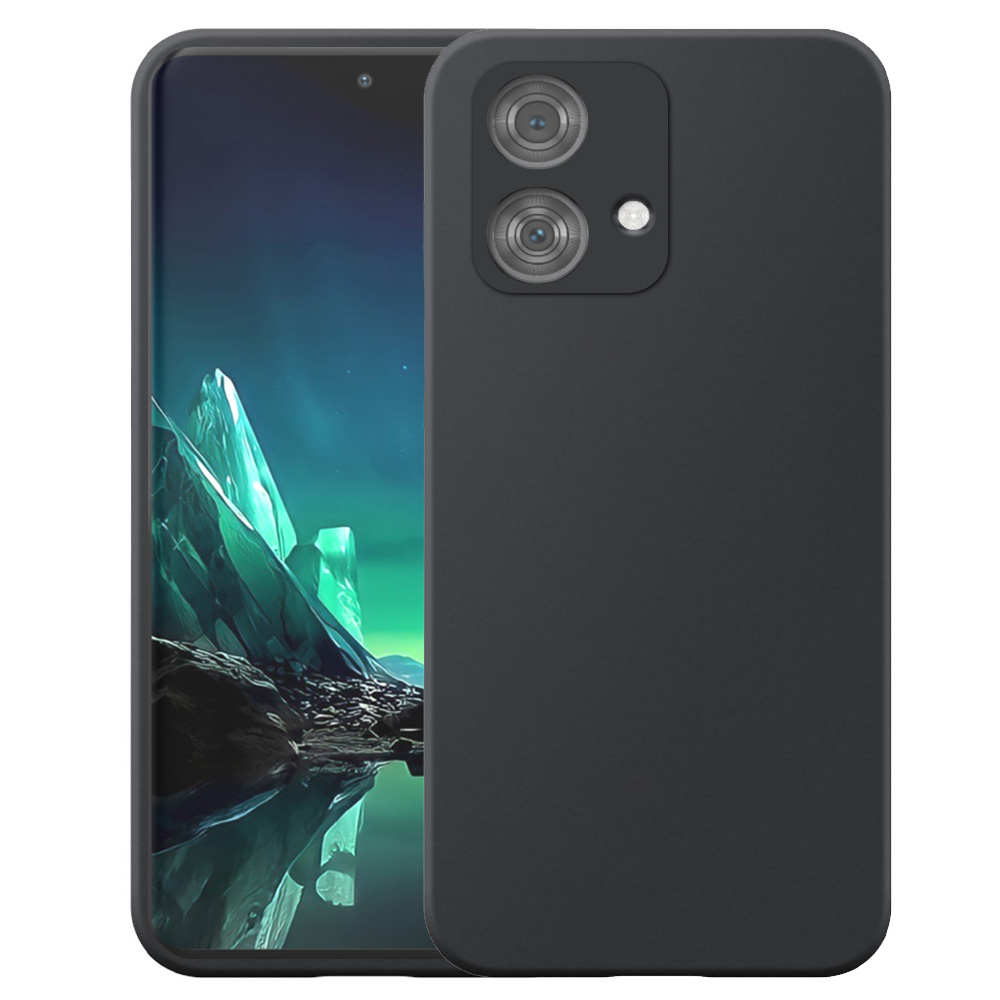 Motorola Edge 40 Neo telefoonhoesje siliconen zwart
