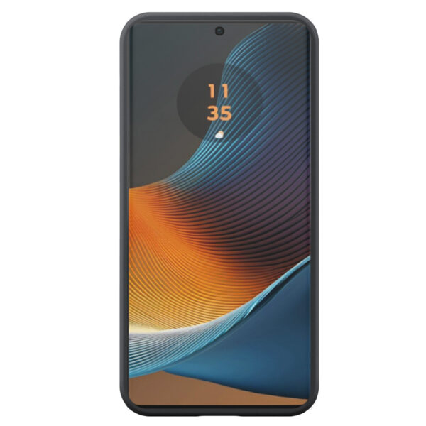 Motorola Edge 50 Fusion telefoonhoesje siliconen zwart (1)