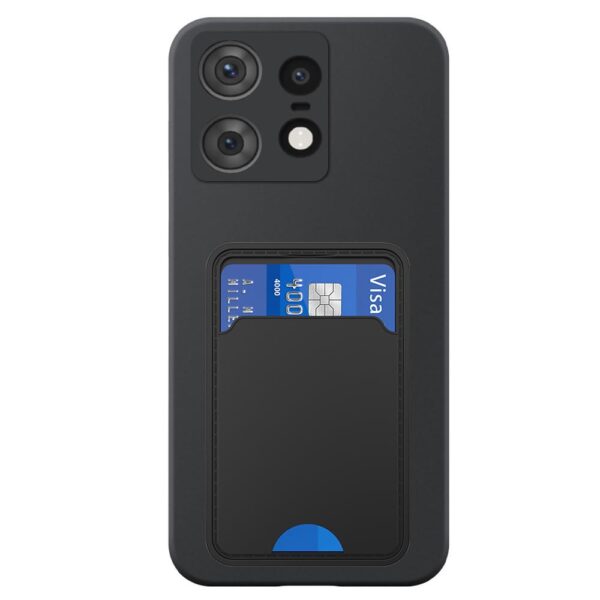 Motorola Edge 50 Pro-50S Pro telefoonhoesje siliconen zwart (2)_met pasjeshouder zwart TPU (2)