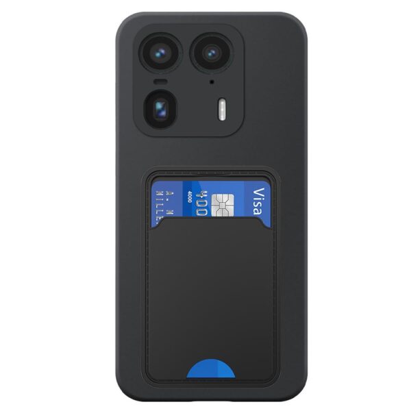Motorola Edge 50 Ultra-X50 Ultra telefoonhoesje siliconen zwart (2)_met pasjeshouder zwart TPU (2)
