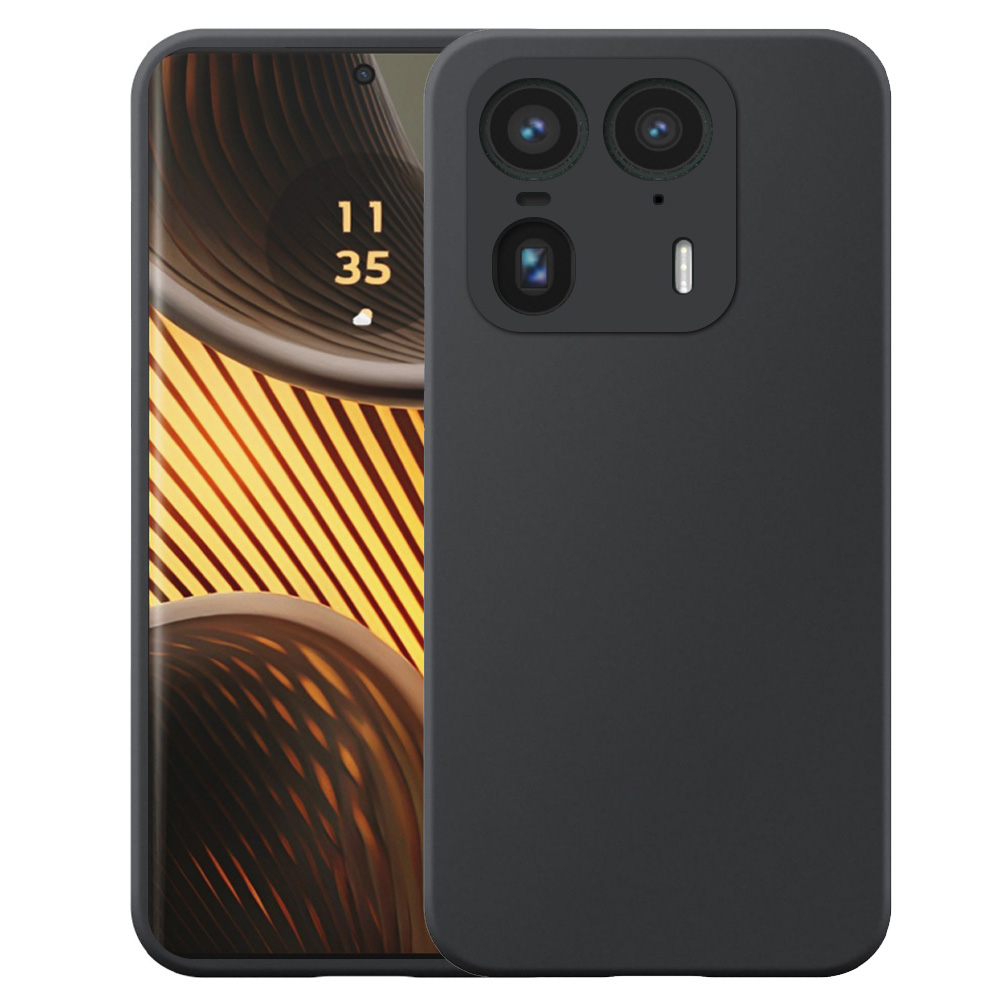 Motorola Edge 50 Ultra-X50 Ultra telefoonhoesje siliconen zwart