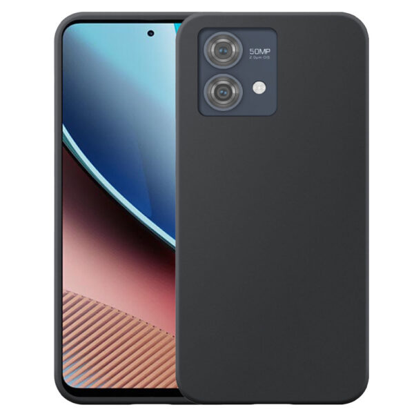 Motorola Moto G Stylus 2023 telefoonhoesje siliconen zwart