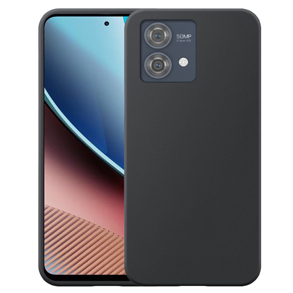 Motorola Moto G Stylus 2023 telefoonhoesje siliconen zwart