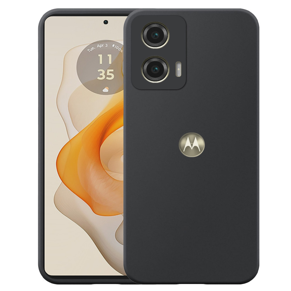 Motorola Moto G Stylus 5G 2024 telefoonhoesje siliconen zwart