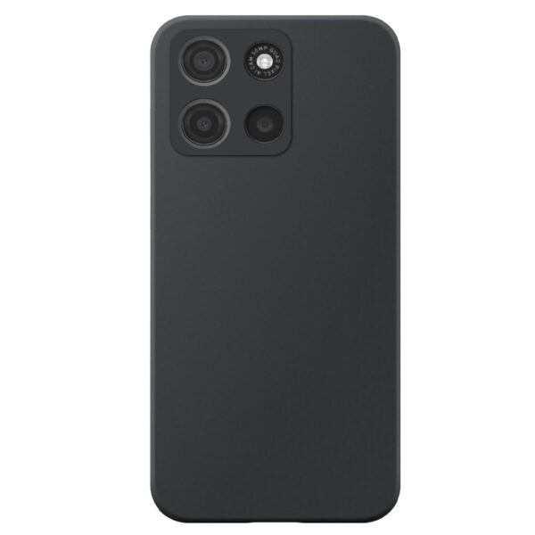 Motorola Moto G15 telefoonhoesje siliconen zwart (2)