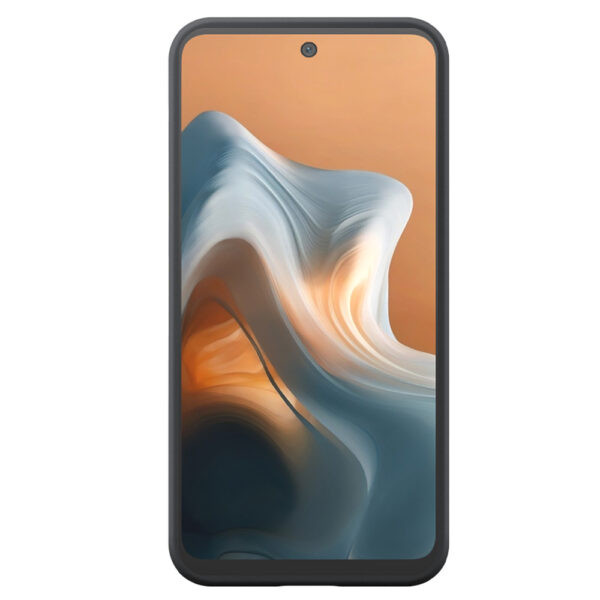 Motorola Moto G34-G45 telefoonhoesje siliconen zwart (1)