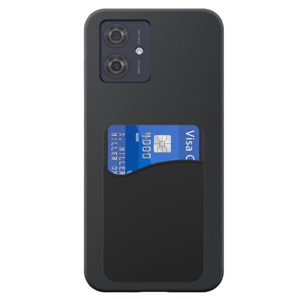 Motorola Moto G54-G54 Power-G64 telefoonhoesje siliconen zwart (2)_met pasjeshouder zwart siliconen (2)
