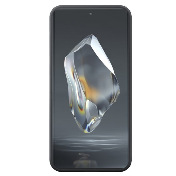 OnePlus 12R telefoonhoesje siliconen zwart (1)