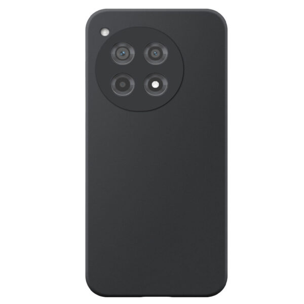 OnePlus 12R telefoonhoesje siliconen zwart (2)